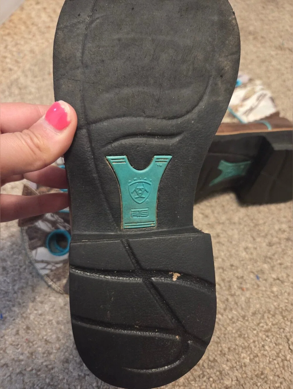 Ariat Fatbaby Western Boots Womens Size 8 EUC
